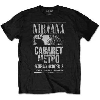 Футболка унисекс Nirvana Cabaret Metro Tee S