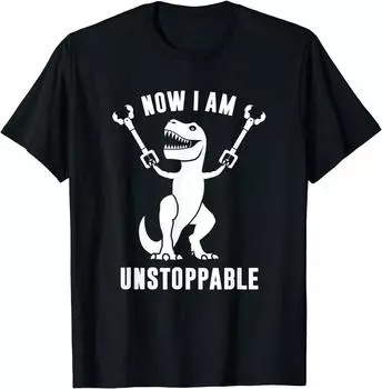 Футболка унисекс Now I Am Unstoppable Rex S