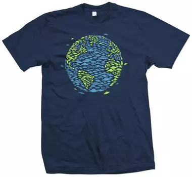 Футболка унисекс Ovni Camiseta Alien Invasion es Uap Camiseta S