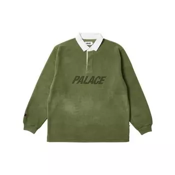 Футболка унисекс Palace Polartec Rugby Deep Green P25ES063 L