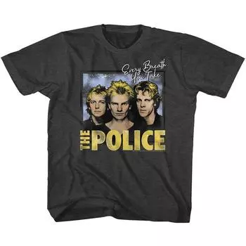 Футболка унисекс Police Every Breath 10 12 Heather