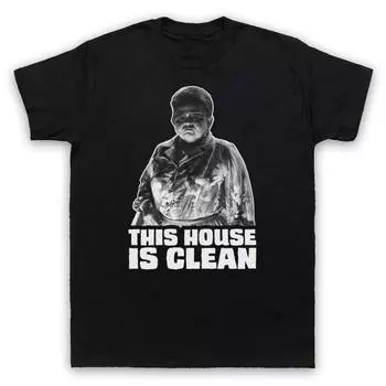 Футболка унисекс «Призрак полтергейста: этот дом чист» S
