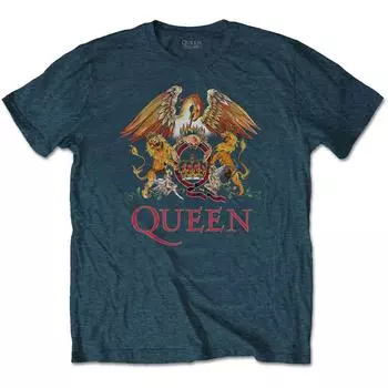 Футболка унисекс Queen Classic Crest Tee S