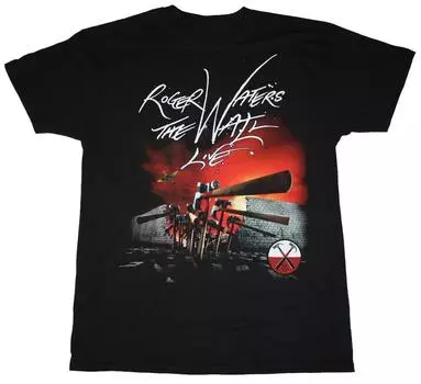 Футболка унисекс Roger Waters The Wall Live 2013 Tour Europe S