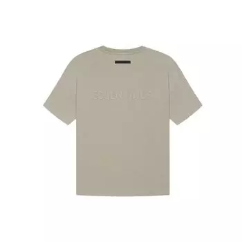 Футболка унисекс с короткими рукавами и логотипом Fear of God Essentials Moss FOG-SS21-584 L