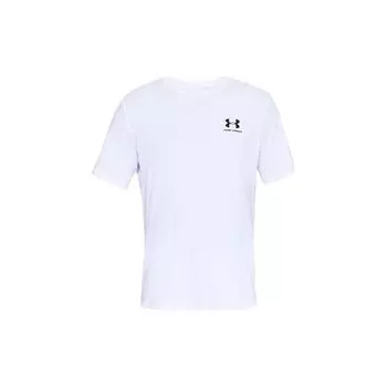 Футболка унисекс с короткими рукавами и логотипом Under Armour UA Sportsstyler, белая 1326799-100 XL