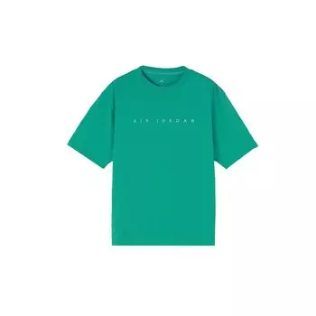 Футболка унисекс с короткими рукавами и принтом Jordan Union LA x Air Essentials Зеленая DV7344-348 XL