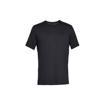Футболка унисекс с короткими рукавами Under Armour Sportstyle Training, черные 1326799-001 S