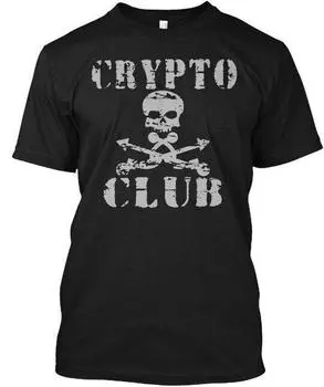 Футболка унисекс с криптовалютой Jolly Roger Crypto Club S