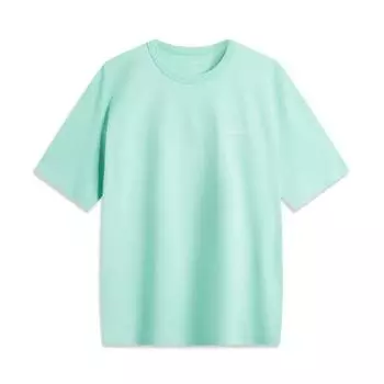 Футболка унисекс с круглым вырезом Li Ning CF Ice Silk Quick Dry Cool Feeling, цвет керамический зеленый ATSU779-4 XL