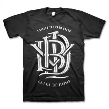 Футболка унисекс с монограммой I Killed The Prom Queen S