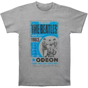 Футболка унисекс с плакатом Beatles Odeon