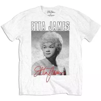 Футболка унисекс с портретом Etta James