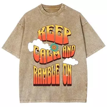 Футболка унисекс с рисунком из мультфильма Pure Letter Print, высококачественный хлопок, потертый, с коротким рукавом, повседневный дизайн S