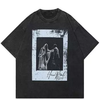 Футболка унисекс с рисунком Streetwear God Redeems 2024