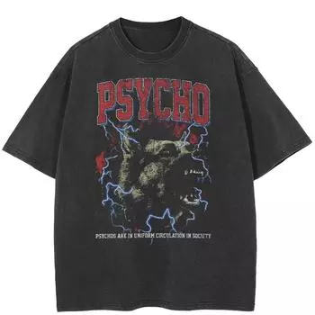 Футболка унисекс с рисунком Streetwear Saarloos 2024 S чёрный