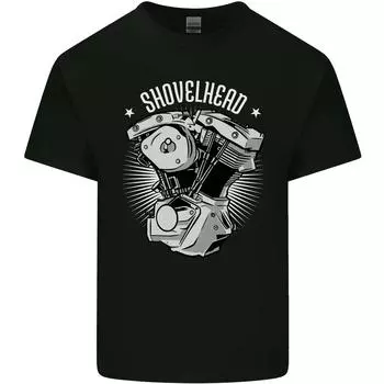 Футболка унисекс Shovelhead Motorcycle Motor Biker S