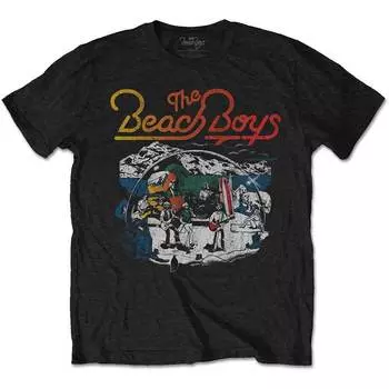 Футболка унисекс The Beach Boys с живым рисунком