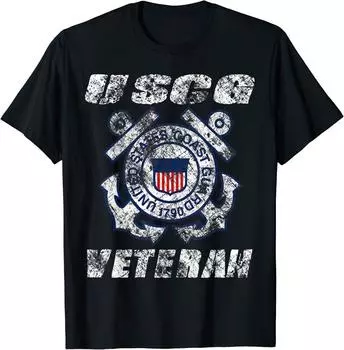 Футболка унисекс U Coast Guard Original Veteran Vintage Premium S
