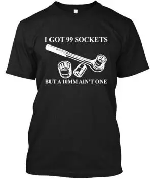 Футболка унисекс «Я получил 99 розеток, но 10 мм» S