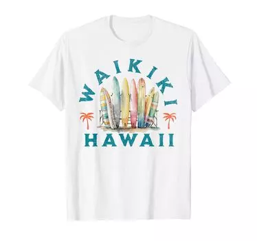 Футболка Вайкики белый