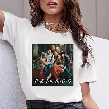 Футболка Ван Гог с художественной росписью, женская забавная винтажная футболка с коротким рукавом Harajuku L белый