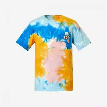 Футболка Vans Fresh Pair Tie Dye VN0006DQBVP-BLUE GLOW-VANS TEAL L
