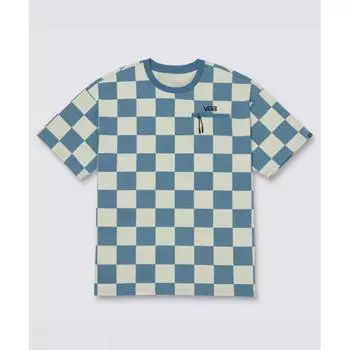 Футболка VANS в клетку с коротким рукавом Coffen Blue Check VN000GR8CSC1 S