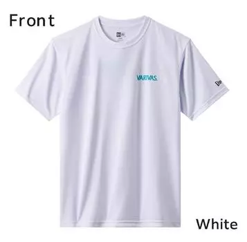 Футболка Varivas VAT-49 New Era Dry Fit с коротким рукавом белого цвета, размер L (8379)