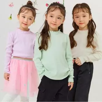 Футболка в рубчик Lilypuri Pastel, 3 цвета violet/110
