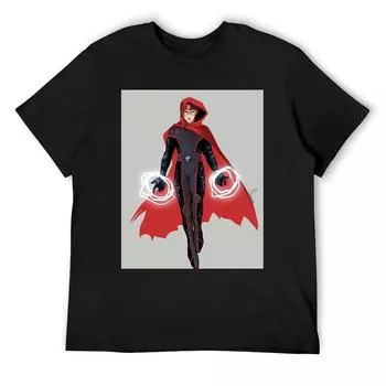 Футболка Wiccan Evolution Phase 3, топы, аниме-одежда, мужская тренировочная рубашка S белый