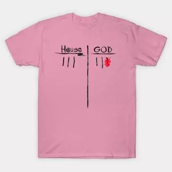 Футболка женщин Дом против Бога Света Вер Harajuku Печать Кавайи футболка Летний короткий рукав женский футболка Top Tee S