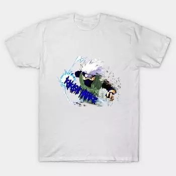 Футболка женщин Какаши Хатаке Распад Harajuku Печать Кавайи футболка Летний короткий рукав женский футболка Top Tee S