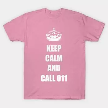 Футболка женщин Keep Calm And Call 011 Harajuku Печать Кавайи футболка Летний короткий рукав женский футболка Top Tee S