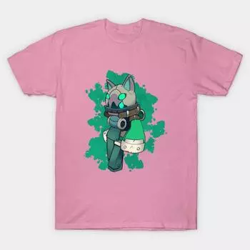 Футболка женщин Спираль Рыцарь Шипение Кот Harajuku Печать Кавайи Футболка Летний короткий рукав женский футболка Top Tee S