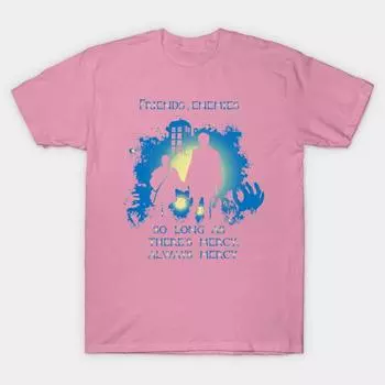 Футболка «Женщины, друзья, враги, пока есть милосердие». Всегда Я Harajuku Печать Кавайи Футболка Летний короткий рукав женская футболка Top Tee S