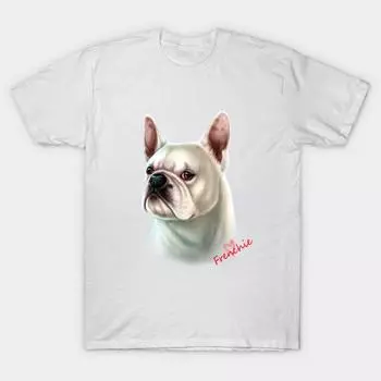 Футболка женщины Французский бульдог Harajuku Печать Кавайи футболка Летний короткий рукав женский футболка Top Tee S