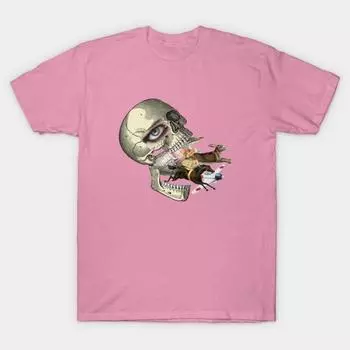 Футболка женщины изысканный труп с похмелья Harajuku Печать Кавайи футболка Летний короткий рукав женский футболка Top Tee S