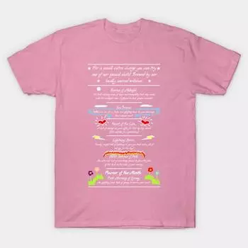 Футболка женщины Кофейня ведьм Harajuku Печать Кавайи футболка Летний короткий рукав женский футболка Top Tee S