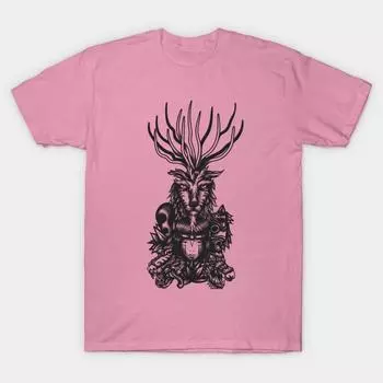 Футболка женщины Лесная команда татуировка Harajuku Печать Кавайи футболка Летний короткий рукав женский футболка Top Tee S