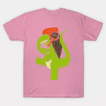 Футболка женщины Метаморфоза слона Harajuku Печать Кавайи футболка Летний короткий рукав женский футболка Top Tee S