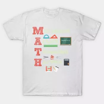 Футболка женщины ошибки позволяют думать учитель математики Harajuku Печать Кавайи футболка Летний короткий рукав женская футболка Top Tee S