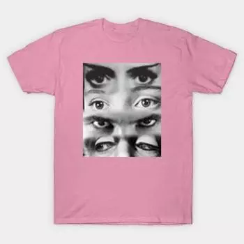 Футболка женщины только для твоих глаз Harajuku Печать Кавайи футболка Летний короткий рукав женский футболка Top Tee S