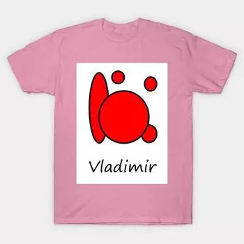 Футболка женщины Владимир Клетки крови Harajuku Печать Кавайи футболка Летний короткий рукав женский футболка Top Tee S