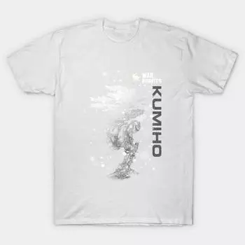 Футболка женщины Wr Серый Кумихо Рождество Harajuku Печать Кавайи футболка Летний короткий рукав женский футболка Top Tee S