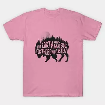 Футболка женщины Земля имеет музыку для тех, кто слушает Harajuku Печать Кавайи футболка Летний короткий рукав женская футболка Top Tee S