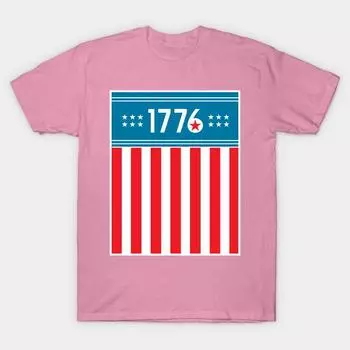 Футболка женская 1776 Merica Harajuku Print Kawaii футболка летняя с коротким рукавом женская футболка топ футболка S розовый