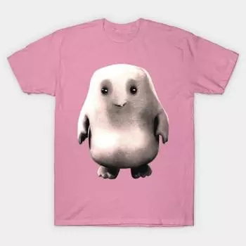 Футболка женская Adipose Harajuku Print Kawaii футболка летняя с коротким рукавом женская футболка топ футболка S