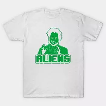 Футболка женская Aliens Harajuku Print Kawaii футболка летняя женская футболка с коротким рукавом топ футболка S