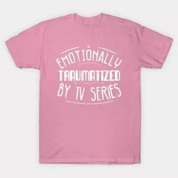 Футболка женская эмоционально травмированная сериалом Harajuku принт Kawaii футболка летняя женская футболка с коротким рукавом топ футболка S